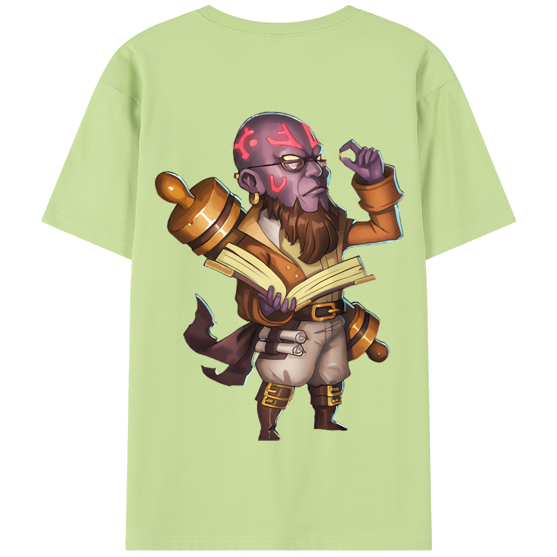 リーグ・オブ・レジェンド League of Legends LOL 綿100％半袖Tシャツ（背面プリント）